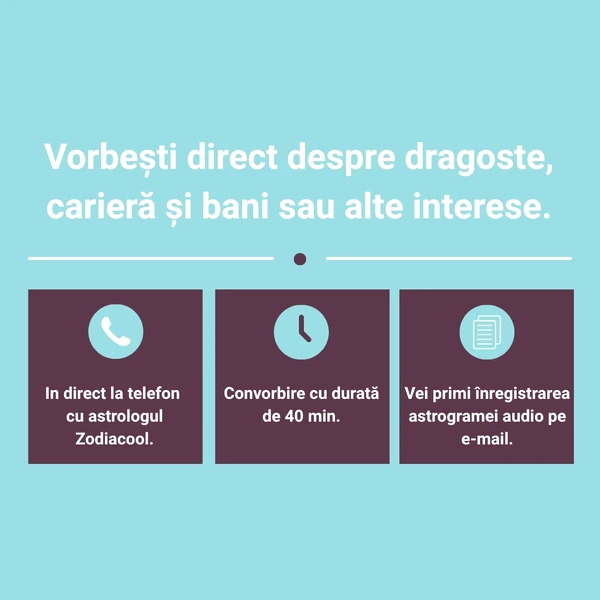 In direct cu astrologul 40 minute la telefon